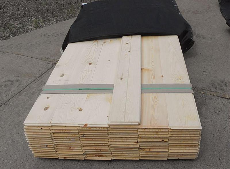 1 x 8 x 8 Ponderosa Pine Tongue ...