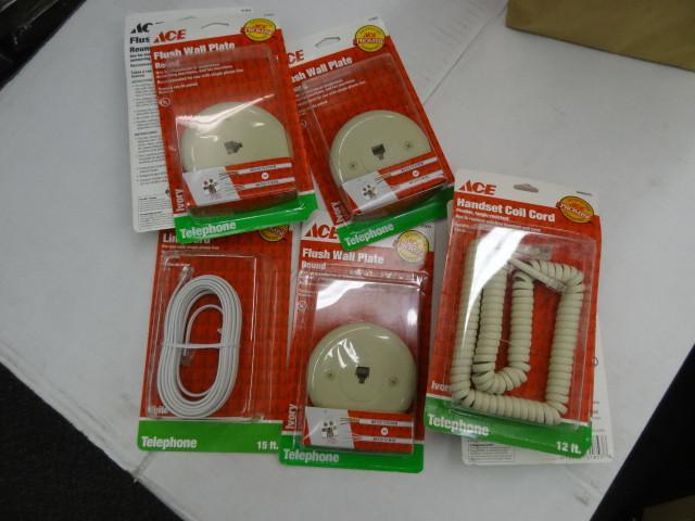 New 8pc. Lot Telephone Cords &amp ...