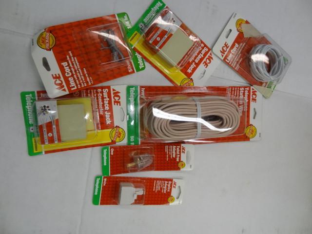 New 7pc. Lot Telephone Cords &amp ...