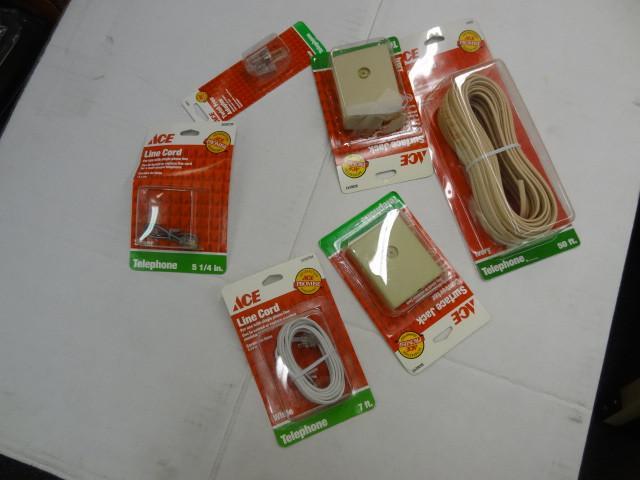 New 7pc. Lot Telephone Cords &amp ...