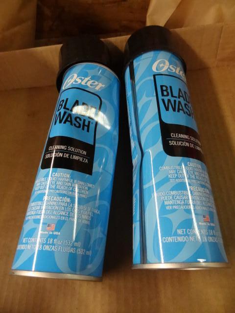 Qty. 2 New Oster Blade Wash 18oz. E...