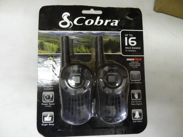 Appears new Open Box 2-Cobra CXT135...