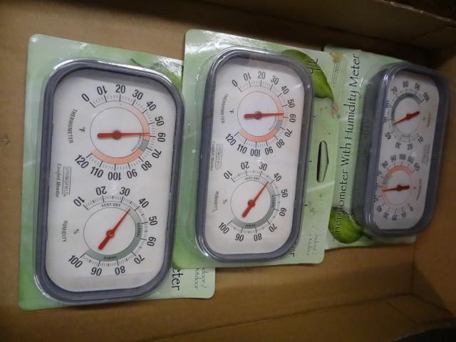 Qty. 3 New Thermometer &amp Humidi...