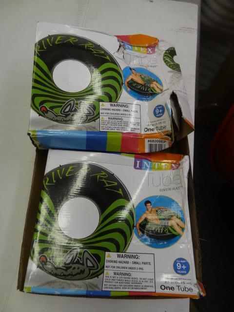 Qty. 2 New Intex River Rat Inner Tu...
