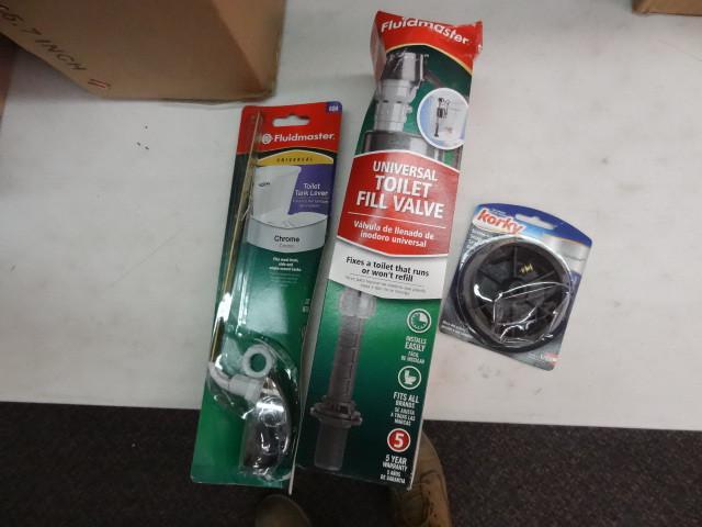 New 3pc. Toilet Repair Kit, Fill Va...