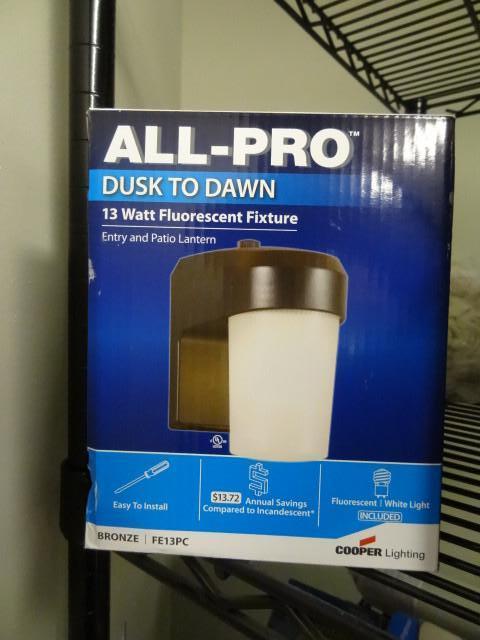 New All-Pro Dusk to Dawn Outdoor Li...