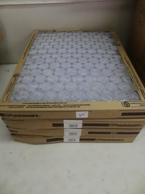 Qty. 4 Precisionaire Filter 16 x 20...
