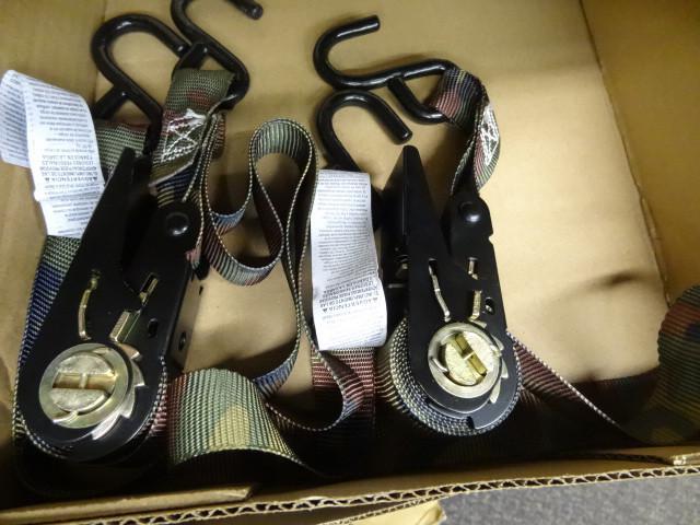 New Pair 10ft. Tie Down Straps Camm...