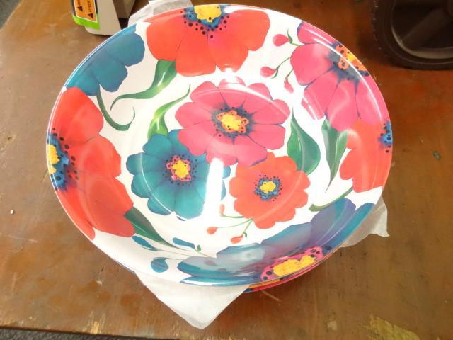 New Set of 12 Summer Floral Serving...
