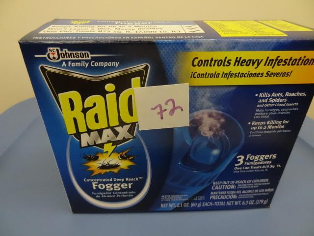 New 3 pk. Raid Max Concentrated dee...