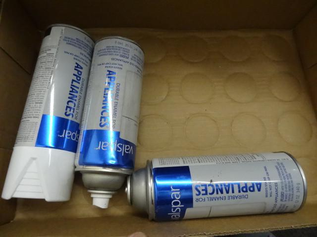 Qty. 3 New Can Valspar Appliance En...