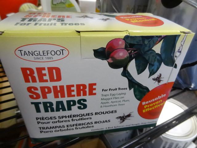 New Red Sphere Traps for Fruit Tree...