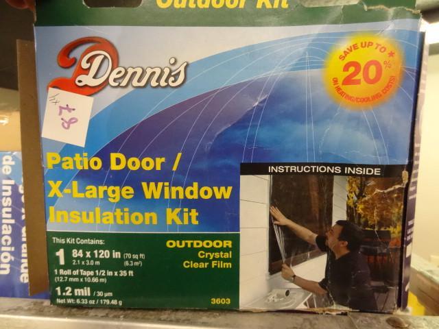 Qty. 4 new Various Window Insulatio...