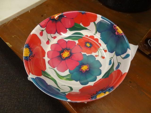 Qty. 12 New Summer Floral Serving B...