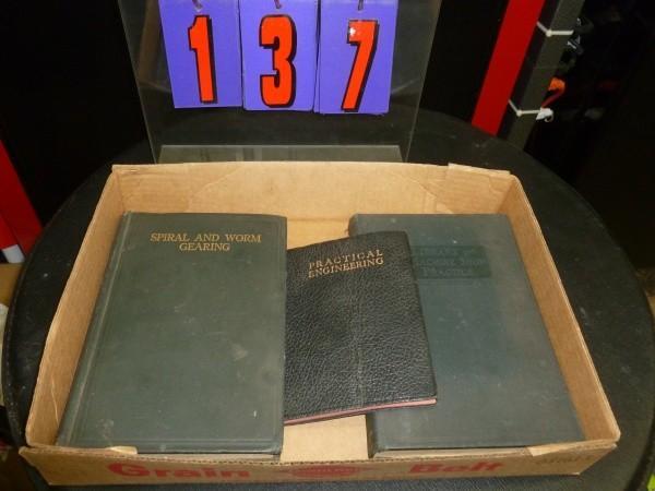 lot 137 image: 3 machinist books. Spiral and worm ...