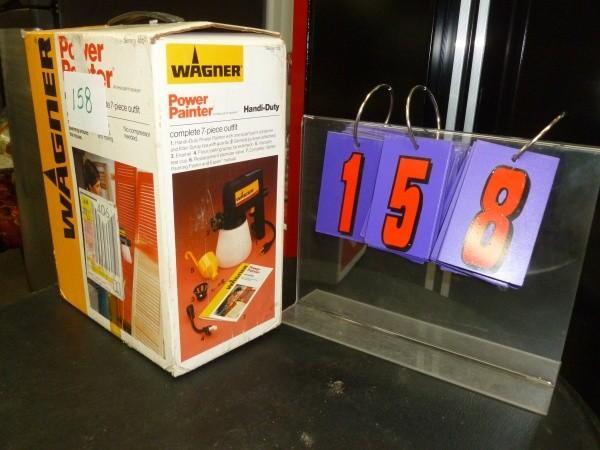 lot 158 image: Wagner handy duty 7 piece power pai...
