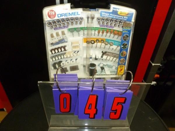 lot 45 image: Dremel mega accessory kit. Cash or ...