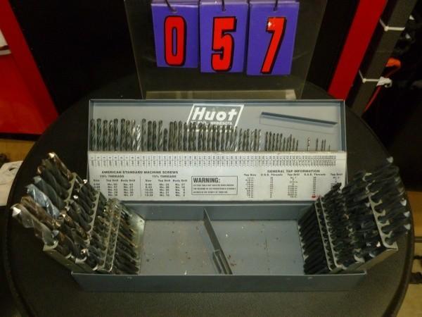 lot 57 image: large set of drill bits. 10 small b...