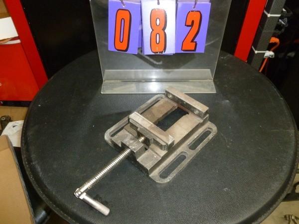 lot 82 image: 4" drill press vice. Cash or C...