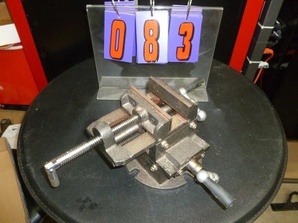 lot 83 image: 4" machine cross slide vice. C...