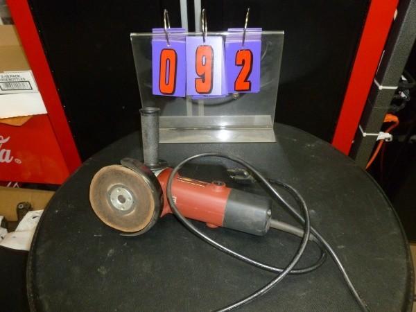 lot 92 image: Northern Industrial 4 12 grinder....