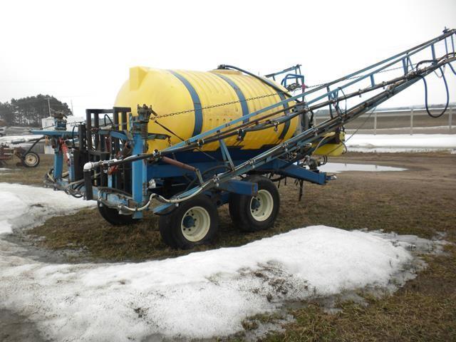 lot 13 image: Blumhardt 1000 Gallon Sprayer  60 ...