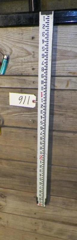 8 foot survey measuring stick...