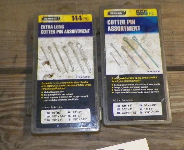 2 Cotter Pin Assortment packages...