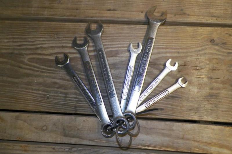 Craftsman 7 piece wrench set 38 to...
