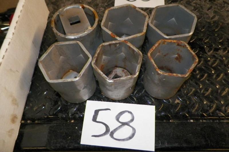 6 34 inch drive sockets including ...