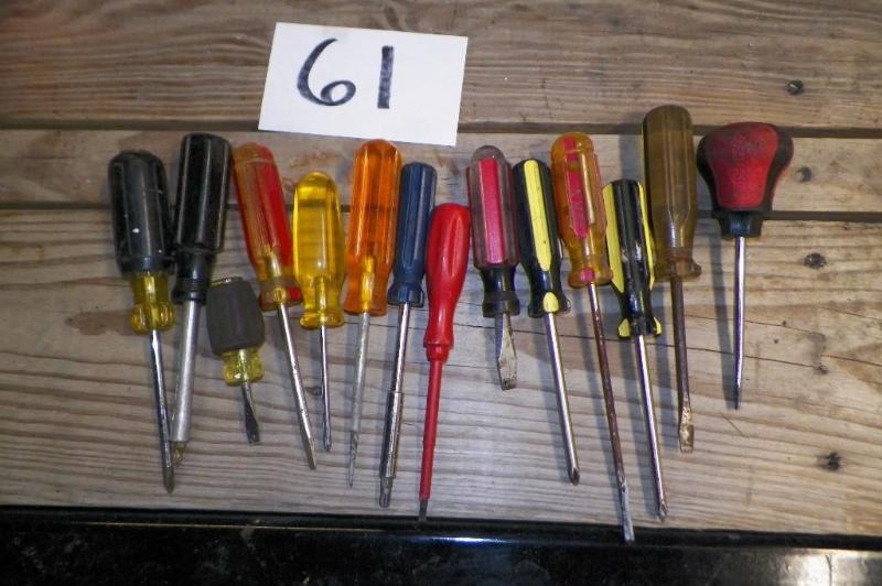 Screwdriver lot...