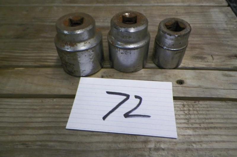 34 inch drive sockets 1 78, 1 34...