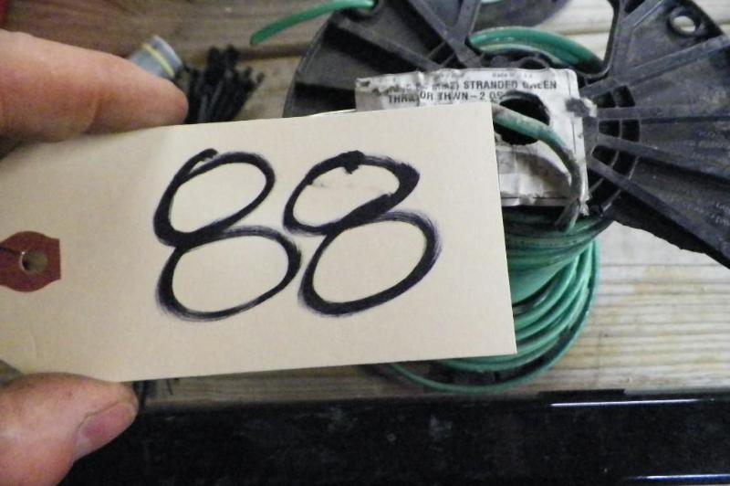 6 12 inch spool 10 AWG stranded co...