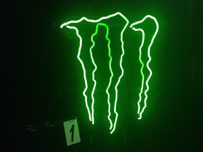 Monster Energy Drink neon. Hard to ...