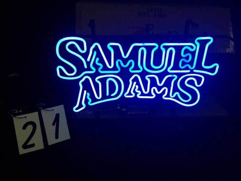 Samuel Adams neon. Brand new in box...