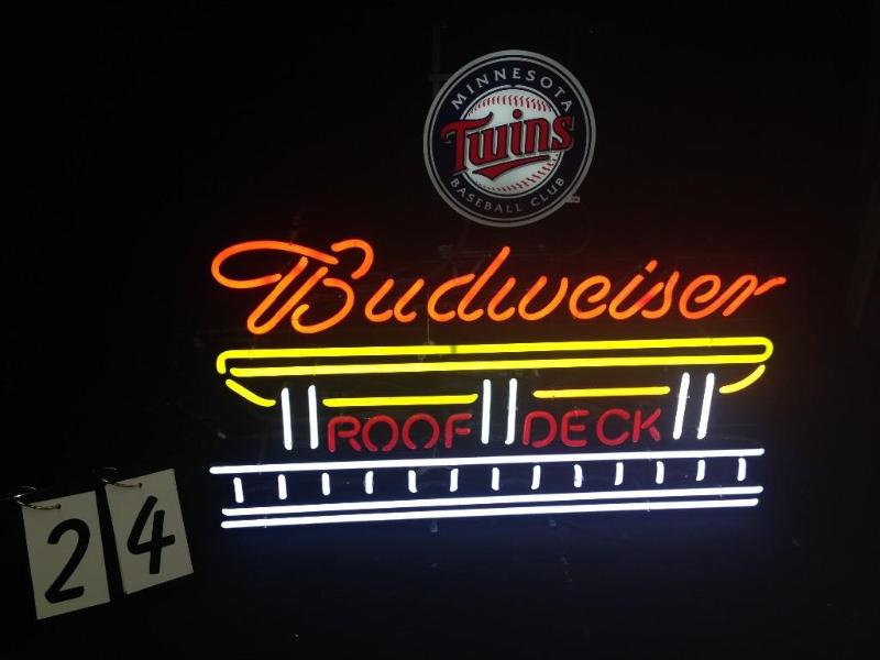 Budweiser Twins Roof Deck. Newer si...