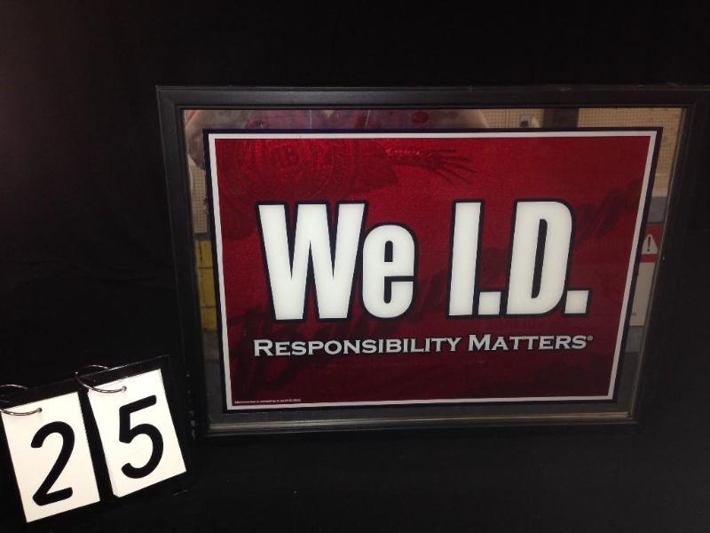 Budweiser &quotWe ID&quot mirror....