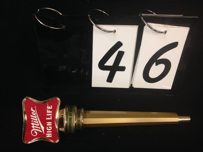 Miller High Life tapper handle. Old...