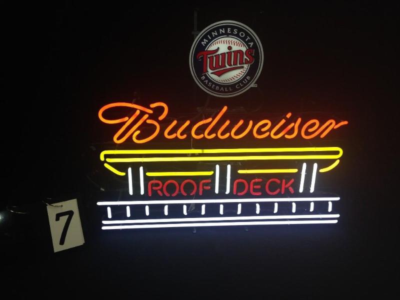 Budweiser Twins Roof Deck. Newer si...