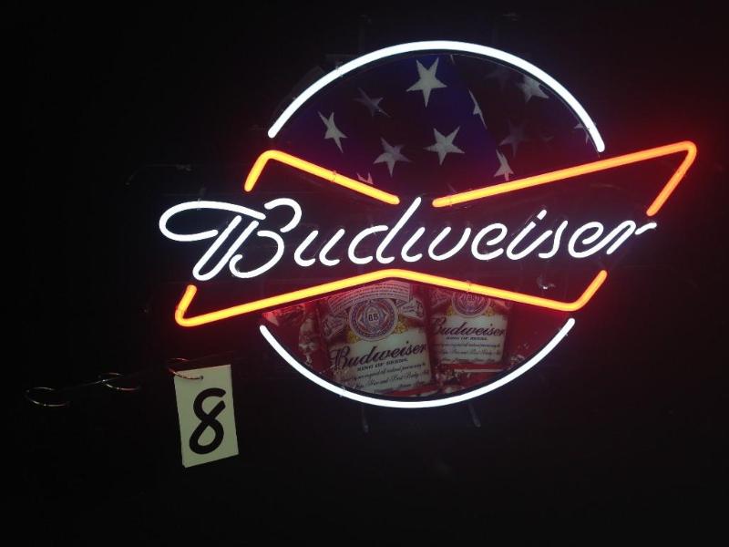 Budweiser American flag. Brand new....