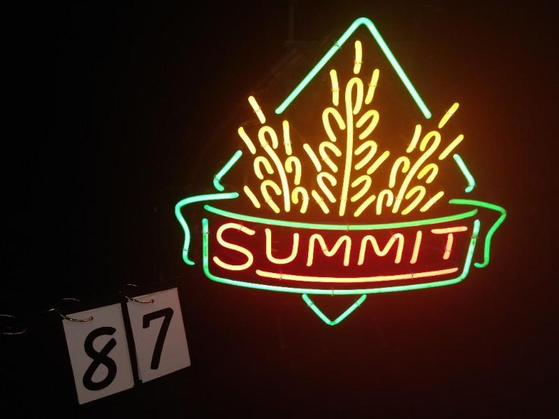 Summit small version neon sign. Nic...