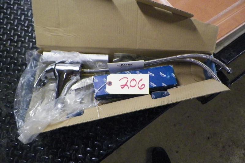 lot 206 image: GROHE Bathroom Faucet NEW...