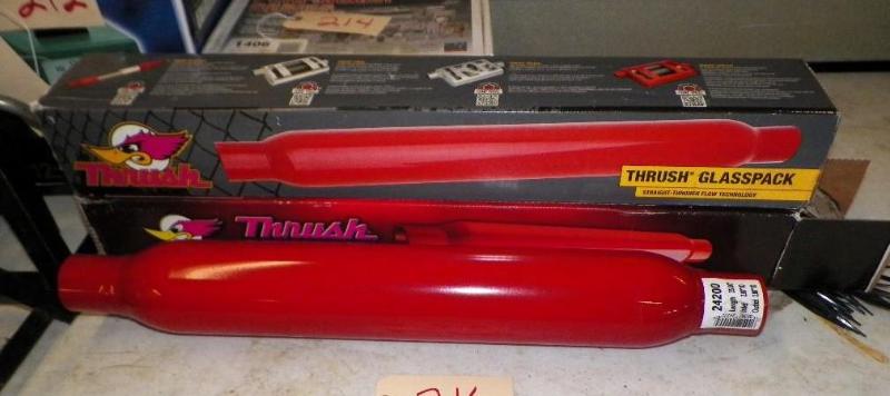 lot 216 image: Thrush Glass Pack Muffler New in bo...