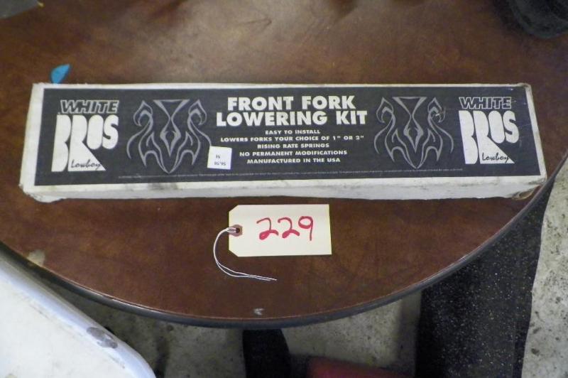 lot 229 image: Front Fork lowering kit...