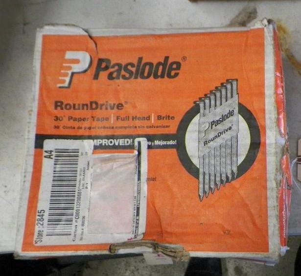 lot 244 image: Partial box of Paslode&nbspPowerdr...