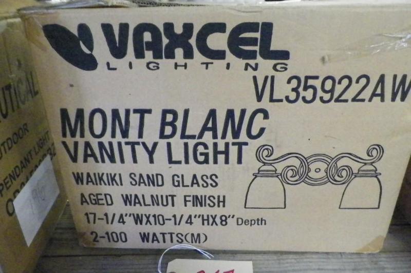 lot 267 image: New light fixture in box...