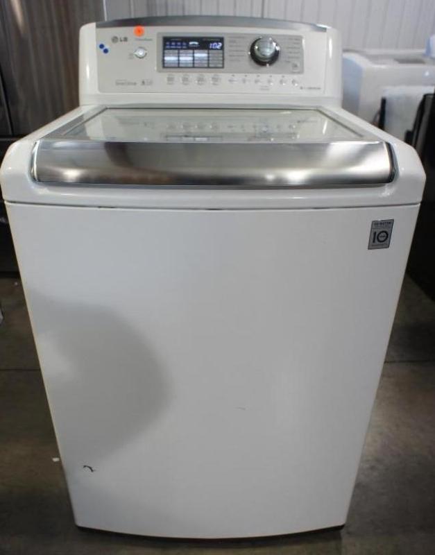 lot 14 image: LG Washer  USED Clean Model # (W...