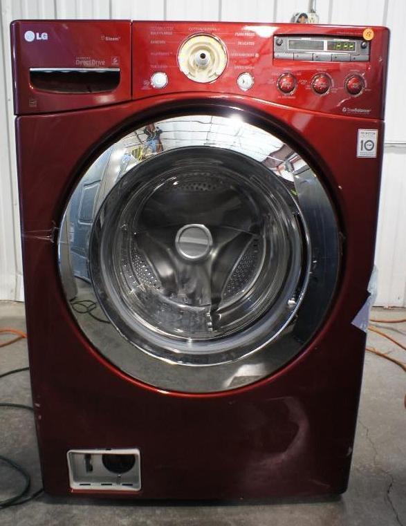 lot 18 image: New LG Washer Model # (WM2650HRA) M...