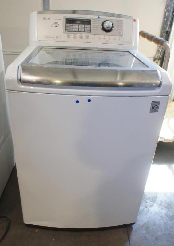 lot 21 image: LG Washer  USED Model # (WT5001CW...
