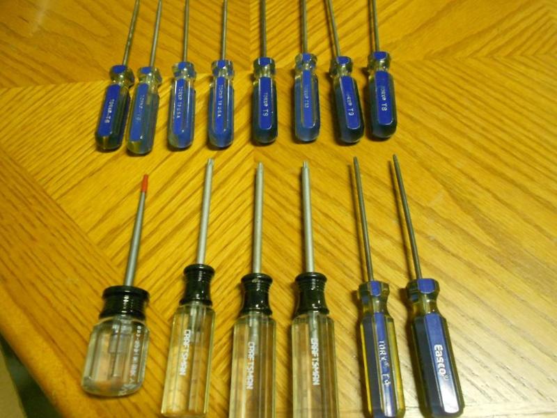 (14) Easco  Craftsman Torx tools....